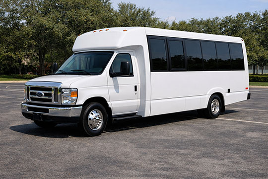 18-passenger minibus available for charter in New Rochelle, NY